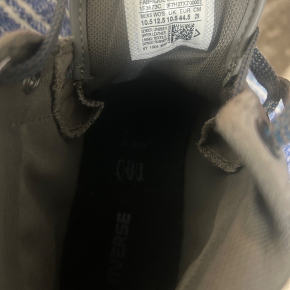 Gray Converse All Star/Chuck Taylor High Tops - Picture 11 of 16